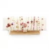 Pack de 12 bracelets acier - ROUGE