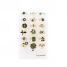 copy of Pack 18 bagues acier inoxydable - blanc