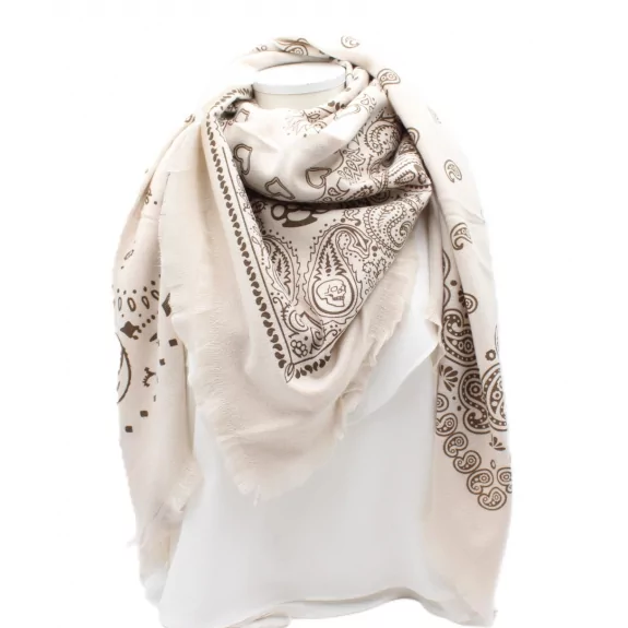 Echarpe carrée imprimé tendance