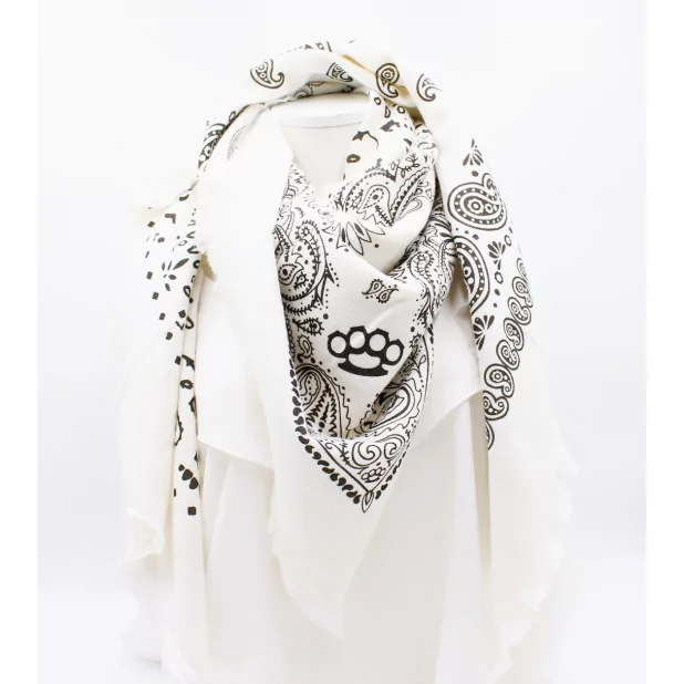 Echarpe carrée imprimé tendance