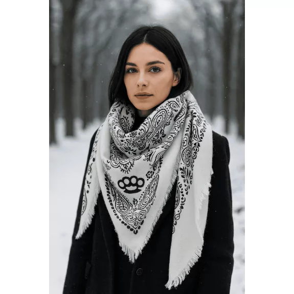 Echarpe carrée imprimé...