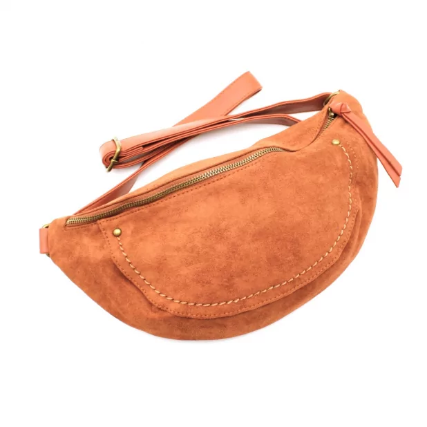 Sac banane zippée avec poche