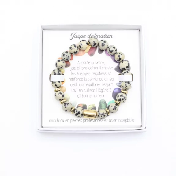 Coffret bracelet en pierre...