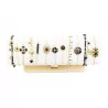 Pack de 12 bracelets acier - NOIR