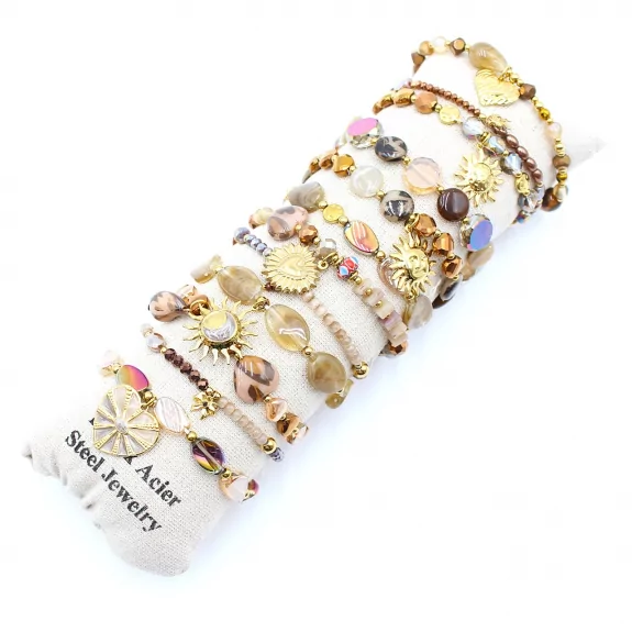 Pack de 12 bracelets...