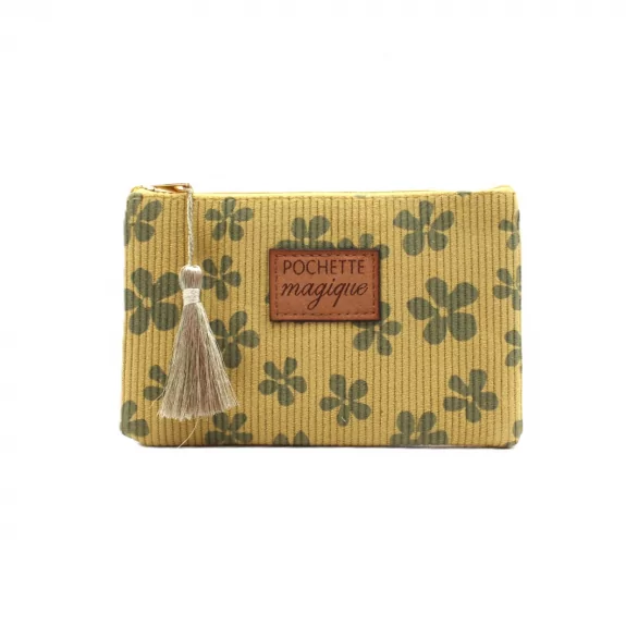 Petite pochette fleurs - Pochette magique