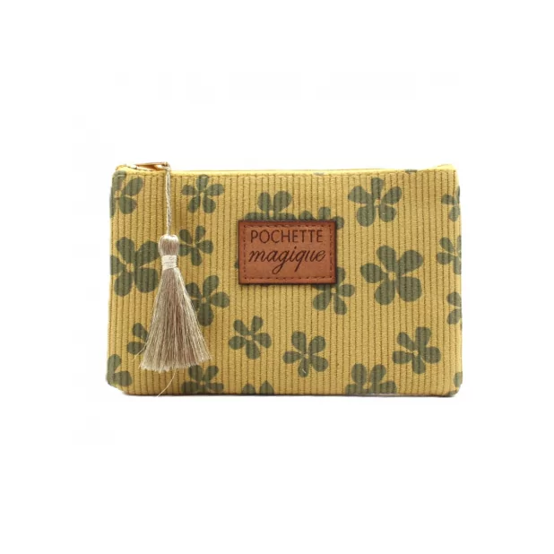 Petite pochette fleurs - Pochette magique