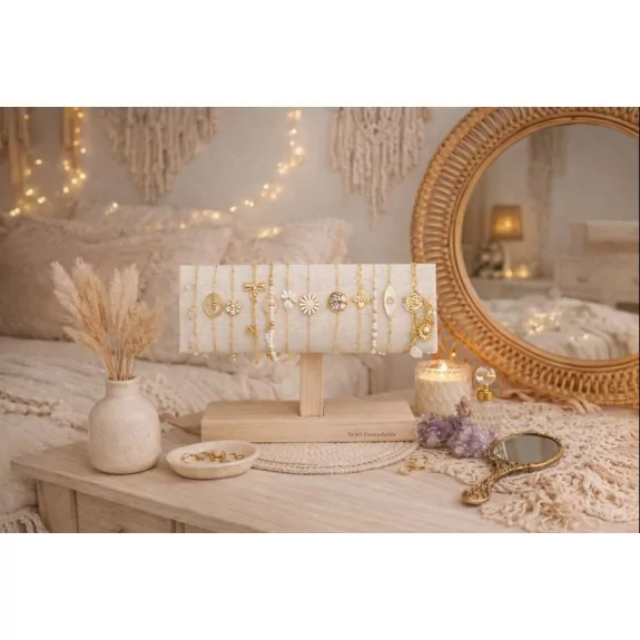 Pack de 12 bracelets acier...