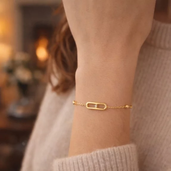 Bracelet fin acier inoxydable