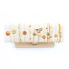 copy of Pack de 12 bracelets acier - argenté noir