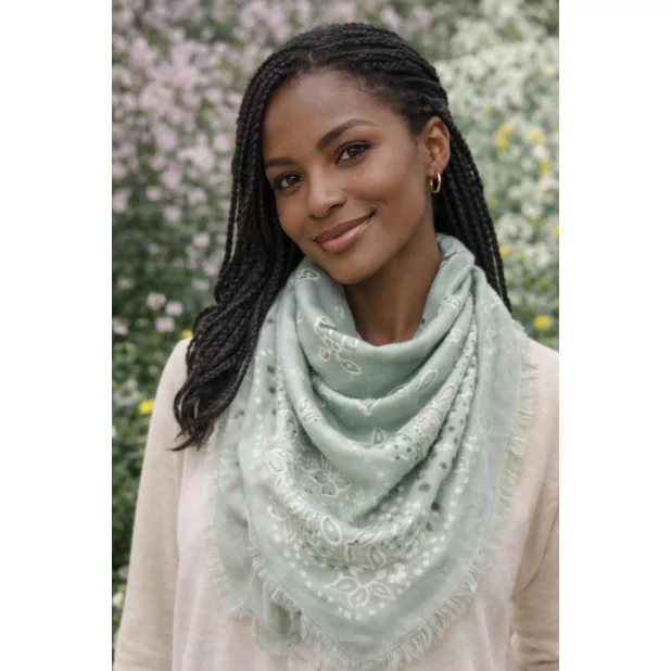Écharpe Bandana Femme – Motif Paisley