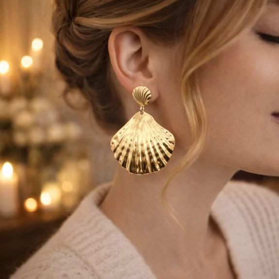 Boucles d'oreilles acier...