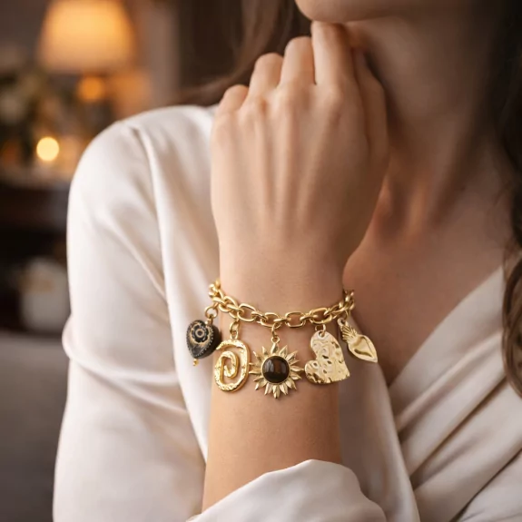 Bracelet acier avec...