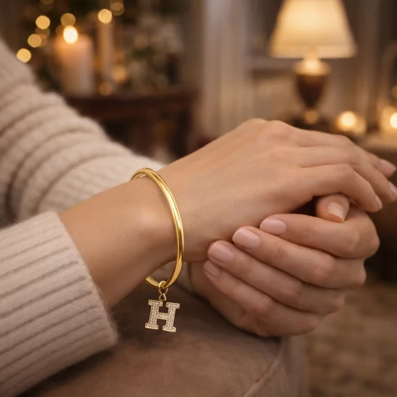 Jonc en acier inoxydable...