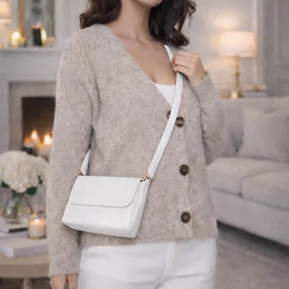 Sac à main bandoulière – Fermeture rabat