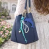 Porte clefs dauphin et perles