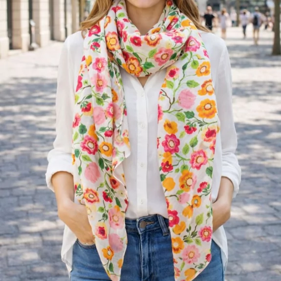 Echarpe tendance à motifs...