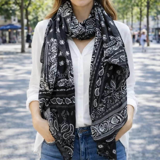 Écharpe Femme Esprit Bandana