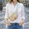 Sac banane femme motif patchwork