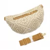 Sac Banane Tissé Motif Géométrique