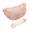 Sac Banane Tissé Motif Géométrique