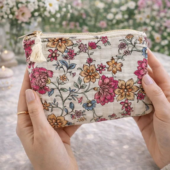 Petite pochette à motifs...