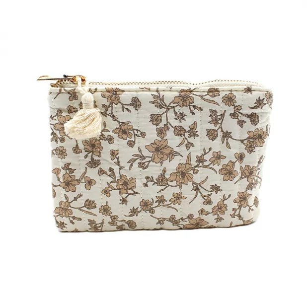 Petite pochette à motifs printanier et estival