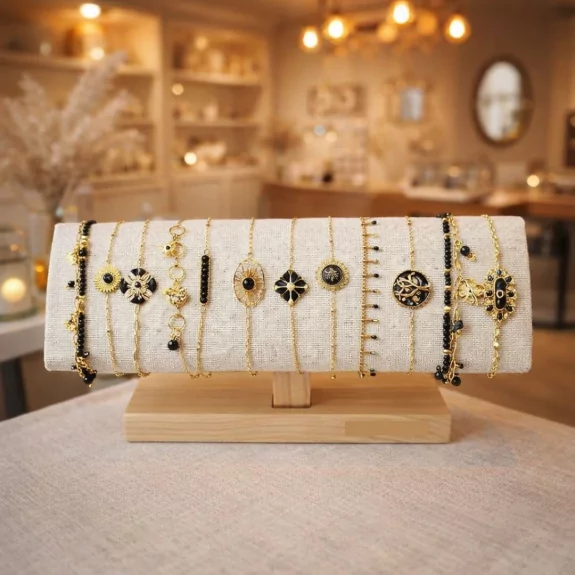 Pack de 12 bracelets acier...