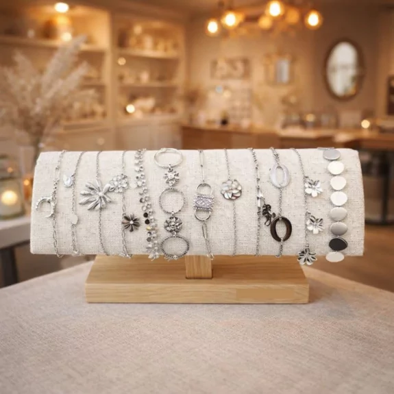 Pack de 12 bracelets acier...