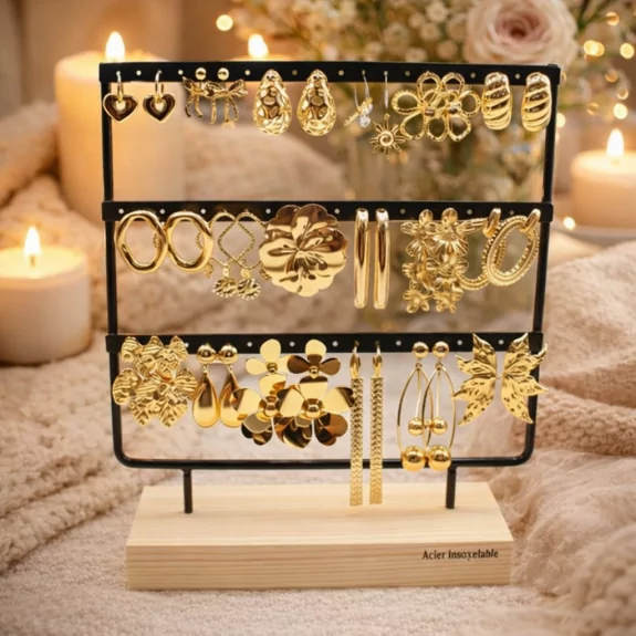 Pack de 18 boucles...