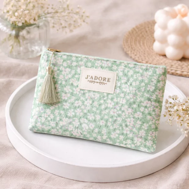 Pack de 10 pochettes fleuries « J’adore »