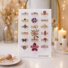 Pack 18 bagues acier inoxydable - VIOLET