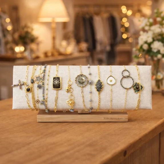 Pack de 12 bracelets acier...