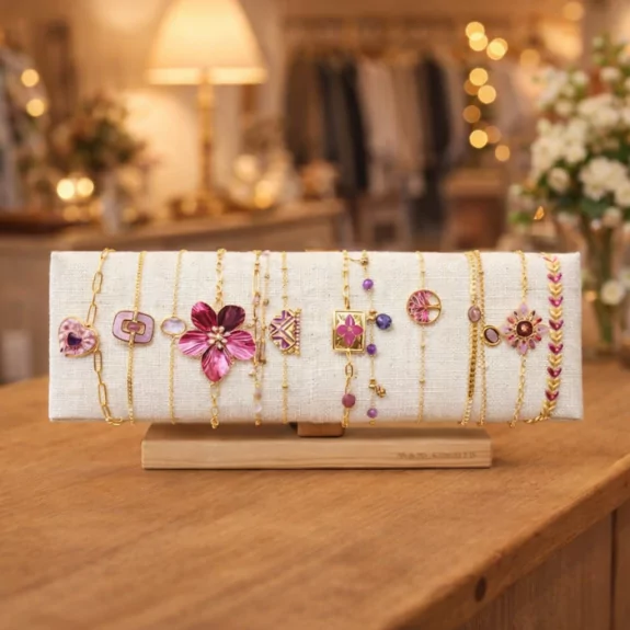 Pack de 12 bracelets acier...