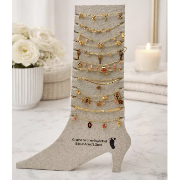 Pack chaînes de cheville en...