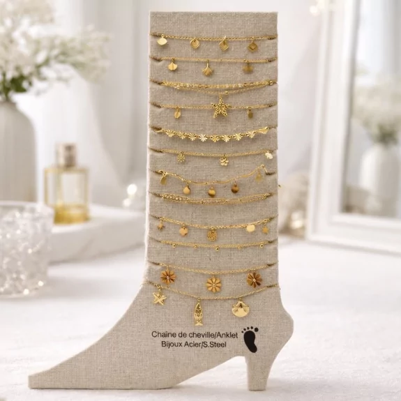 Pack chaînes de cheville en...