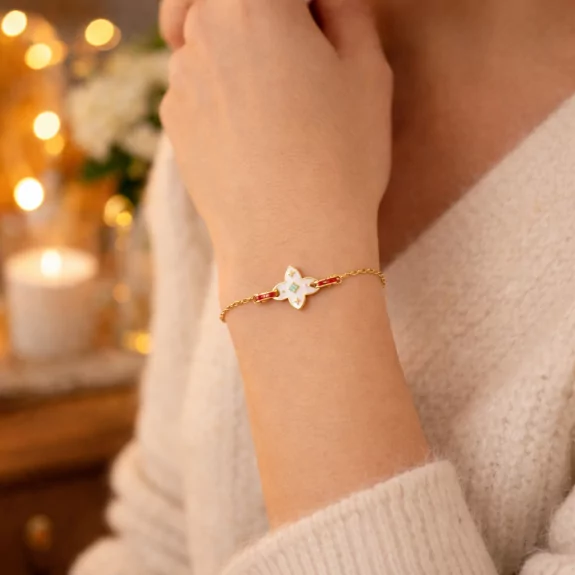 Bracelet acier inoxydable luxe