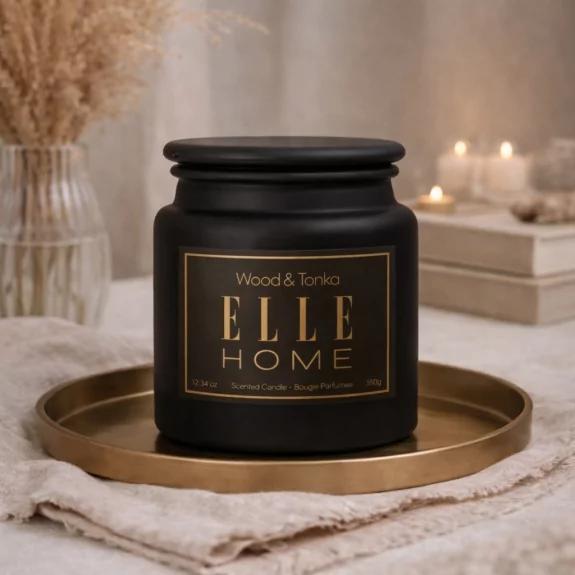Bougie Parfumée Wood & Tonka 350g