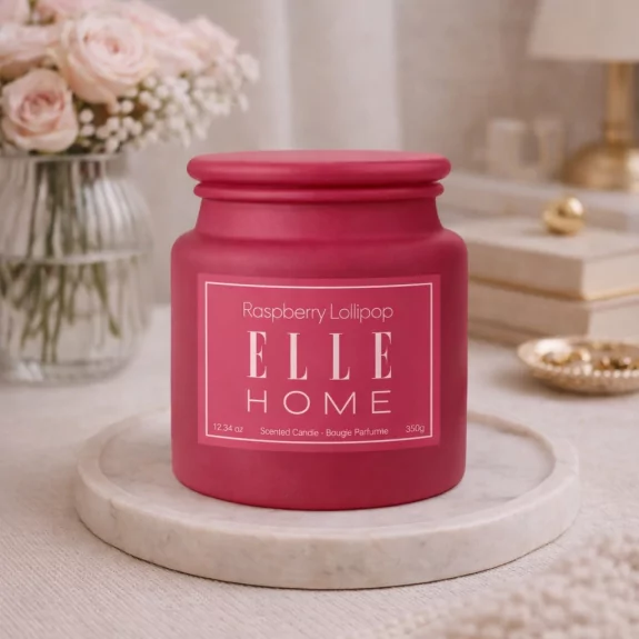 Bougie Parfumée Raspberry Lollipop 350g