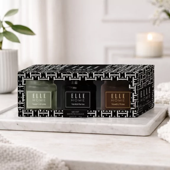 Pack 3 bougies parfumées...