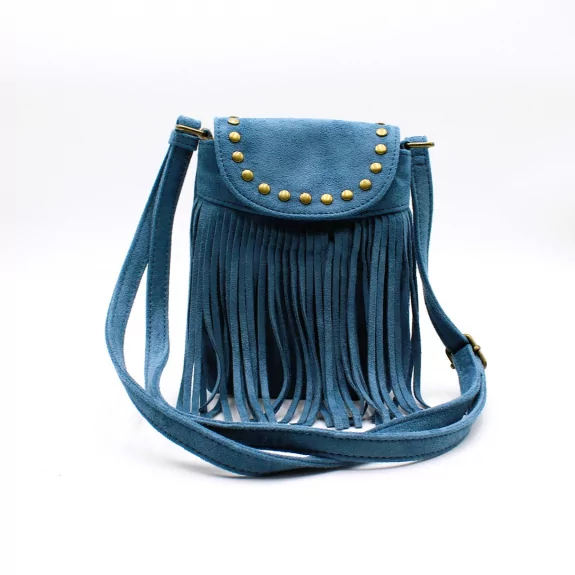 Petit sac bandoulière bohème à franges 20 x 15 cm
