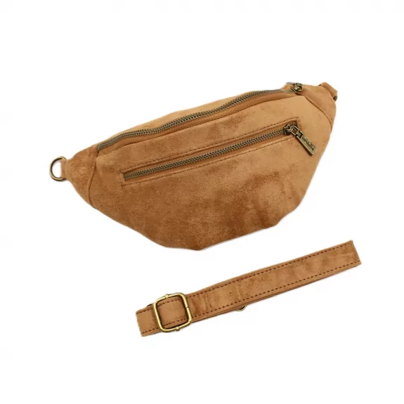 Petit sac banane effet suédine - 100% synthétique