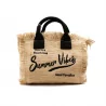 Mini sac cabas Summer Vibes – Pochette plage naturelle