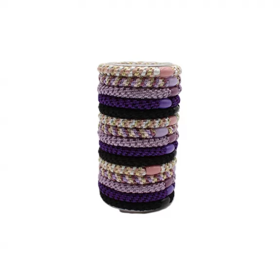 Bracelet Élastique Tressé 2-en-1 Bracelet & Chouchou Cheveux