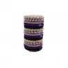Bracelet Élastique Tressé 2-en-1 Bracelet & Chouchou Cheveux