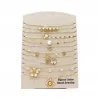 Pack 12 Colliers Acier Inoxydable - BLANC