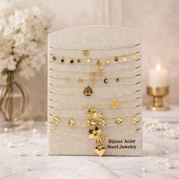 Pack 12 Colliers Acier...