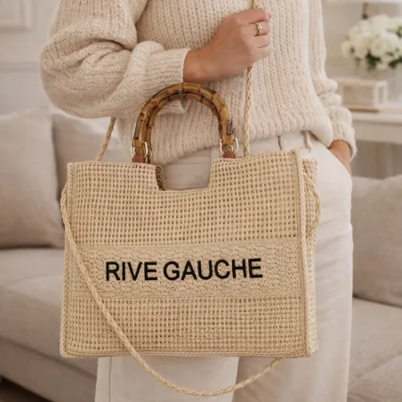 Sac cabas RIVE GAUCHE avec anse