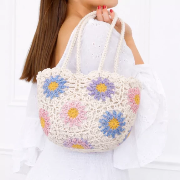 Petit panier crochet à...