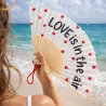 Pack de 18 éventails colorés avec messages fun – cadeau original